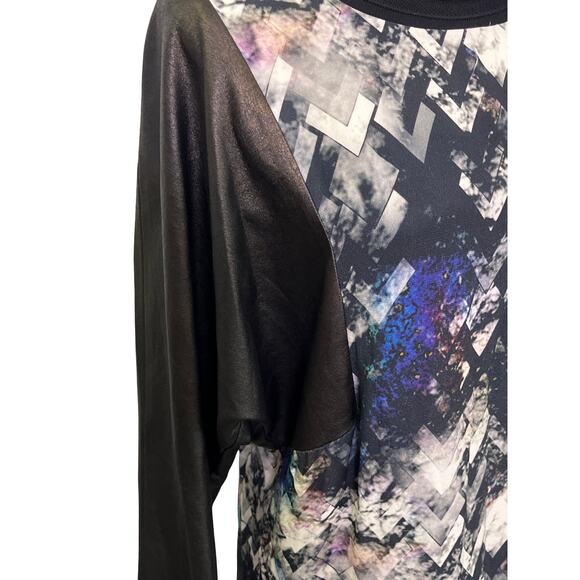 Sandro Paris Abstract Print Pullover Top Size 3 (L) - Picture 8 of 10